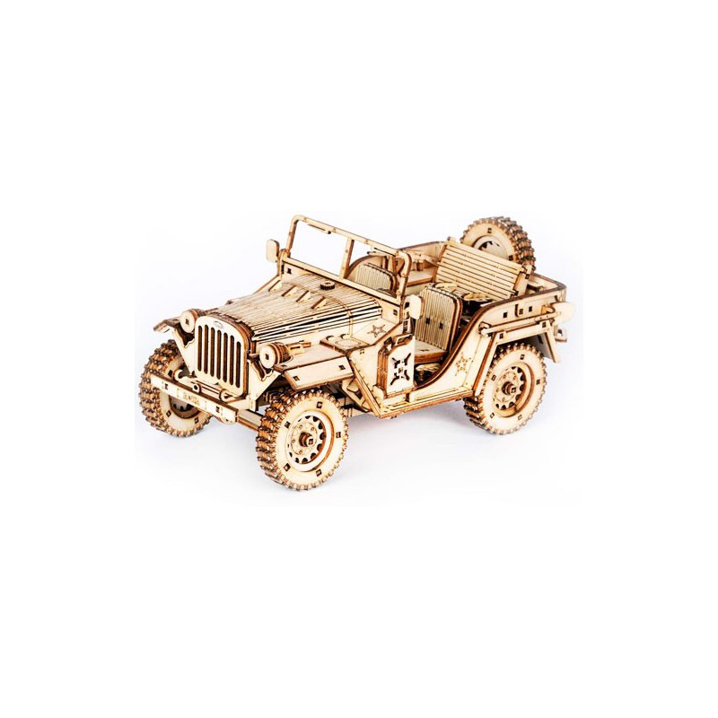 Puzzle 3D mécanique intermédiaire pour maquette Véhicule militaire US 1/18 Puzzle 3D mécanique intermédiaire pour maquette Véhicule militaire US 1/18