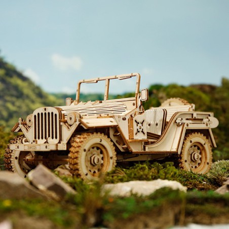 Intermediate Mechanical 3D puzzle for US military vehicle model 1/18 | Scientific-MHD
