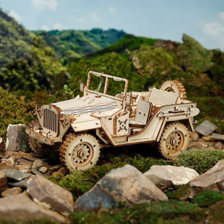 Intermediate Mechanical 3D puzzle for US military vehicle model 1/18 | Scientific-MHD