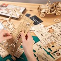 Intermediate Mechanical 3D -Puzzle für US -Militärfahrzeugmodell 1/18 | Scientific-MHD