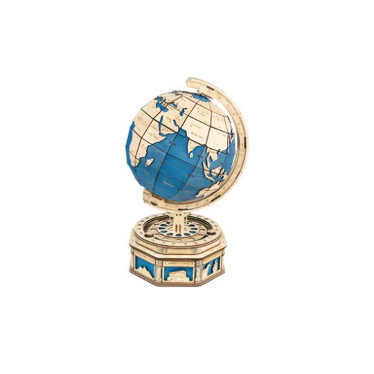 Puzzle 3D mécanique intermédiaire pour maquette Le Globe Terrestre Puzzle 3D mécanique intermédiaire pour maquette Le Globe Terrestre