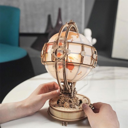 Intermediate Mechanical 3D puzzle for model The light globe | Scientific-MHD