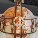 Puzzle 3D mécanique intermédiaire pour maquette Le Globe Lumineux