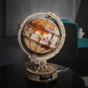 Puzzle 3D mécanique intermédiaire pour maquette Le Globe Lumineux
