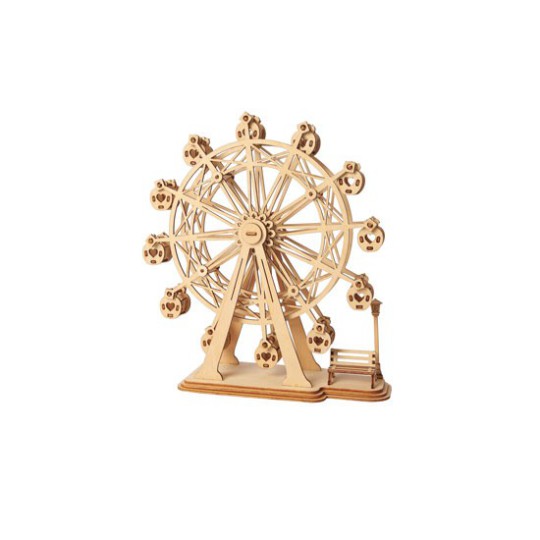 Puzzle 3D mécanique facile pour maquette Grande Roue Robotime Puzzle 3D mécanique facile pour maquette Grande Roue Robotime