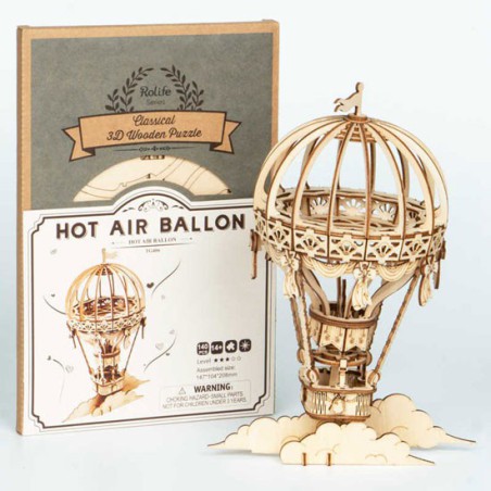 Easy mechanical 3D puzzle for robotime hot air balloon model | Scientific-MHD