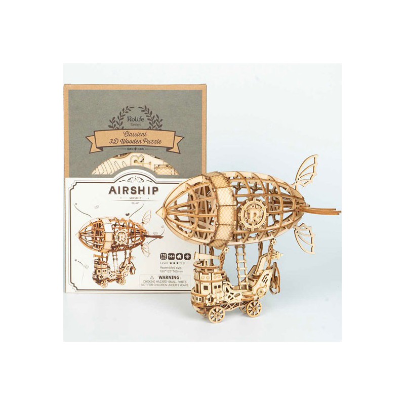 Puzzle 3D mécanique facile pour maquette Petit Dirigeable Robotime