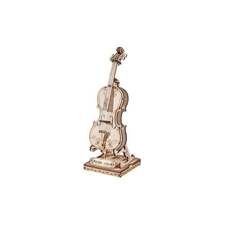 Puzzle 3D mécanique facile pour maquette Le violoncelle