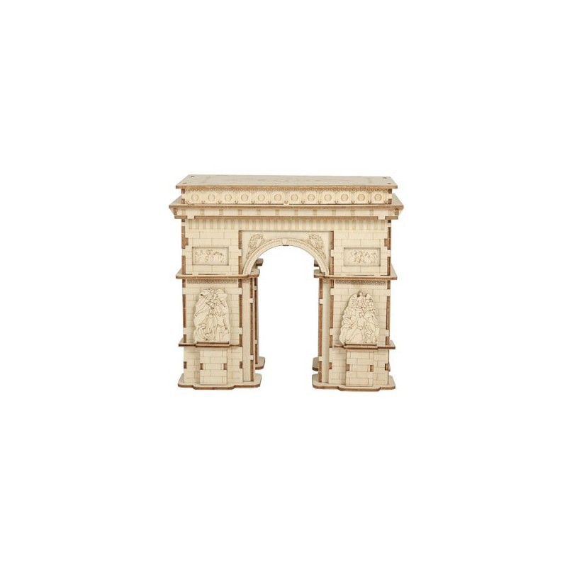 Puzzle 3D mécanique facile pour maquette Arc de Triomphe
