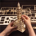 Puzzle 3D mécanique facile pour maquette Big Ben London
