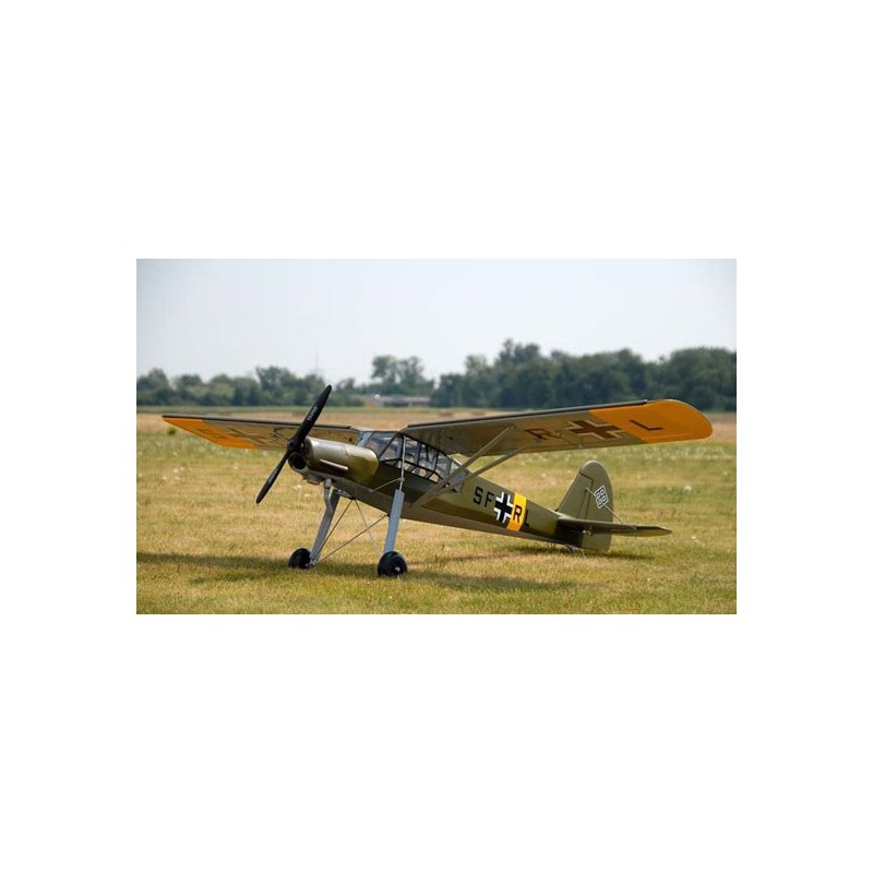 Avion thermique radiocommandé Fieseler Storch Fi156 kit ailes mousse coffrées