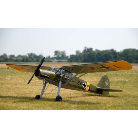 Radiocomanded thermal airplane Fieseler Storch Fi156 Kit Foams Softed foam | Scientific-MHD