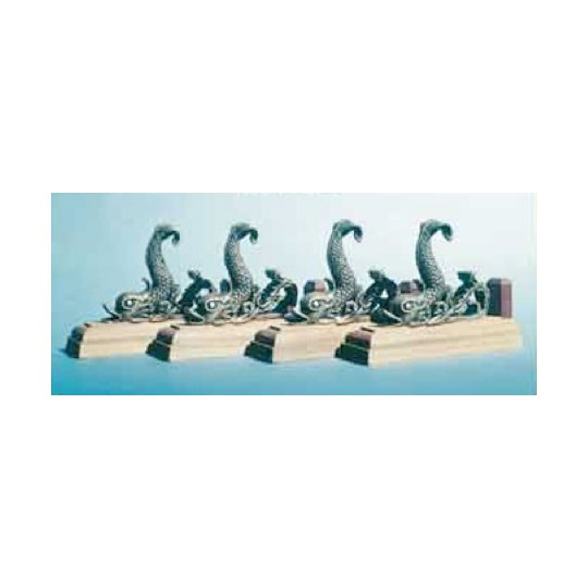 Accessoire pour bateau radiocommandé SOCLE DAUPHINS Accessoire pour bateau radiocommandé SOCLE DAUPHINS