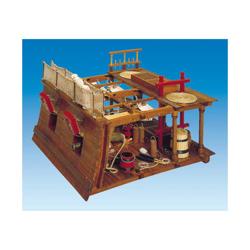 Bateau statique POSTE DE COMBAT 1/23