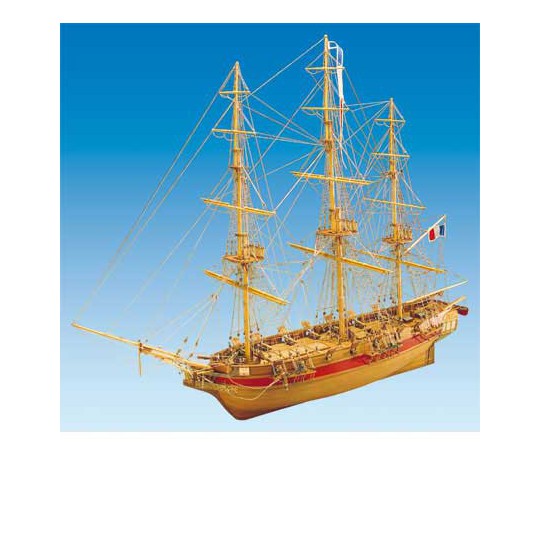 Bateau statique ASTROLABE 1/50 Bateau statique ASTROLABE 1/50