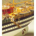 Amerigo Vespucci 1/100 statisches Boot | Scientific-MHD Amerigo Vespucci 1/100 statisches Boot | Scientific-MHD