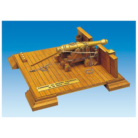 Accessoires maquette bateau : Porte canon 10x10 mm