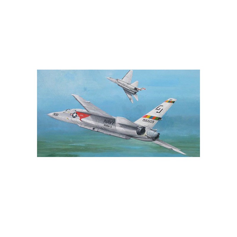 Maquette d'avion en plastique RA-5C VIGILANTE