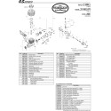 Moteur thermique radiocommandé 21 RG-P ABC