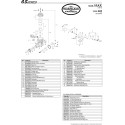 Moteur thermique radiocommandé 55 AX