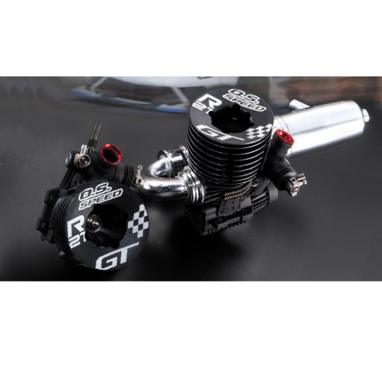 Radio heat engine O.S.SPEED R21GT Combo (with T2060SC + Manifold) Radio heat engine O.S.SPEED R21GT Combo (with T2060SC + Manifold) | Scientific-MHD