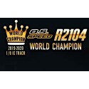 Moteur thermique radiocommandé R2104 WORLD CHAMPION LIMITED EDITION