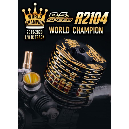 REDIOCMANDANDE R2104 WORLD Champion Limited Edition thermal engine | Scientific-MHD