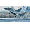 Russischer MiG-29UB Drehstoff Plastikflugzeugmodell | Scientific-MHD