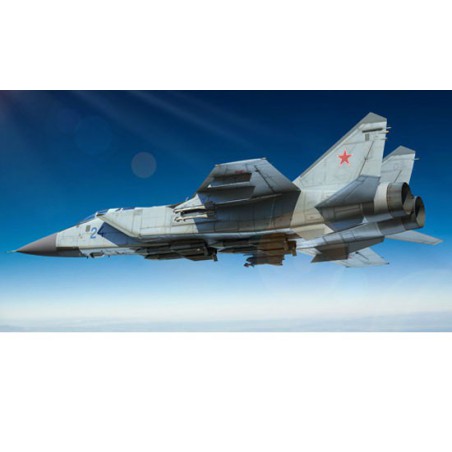 Russisches MIG-31-Foxhound-Plastikflugzeugmodell | Scientific-MHD