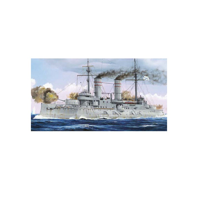 Maquette de Bateau en plastique RUSSIAN NAVY TSESAREVICH 1917