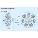 Moteur thermique radiocommandé FR7-420SIRIUS 7