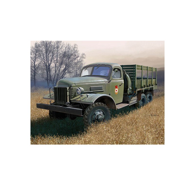 Maquette de camion en plastique Russian ZIS-151 1/35