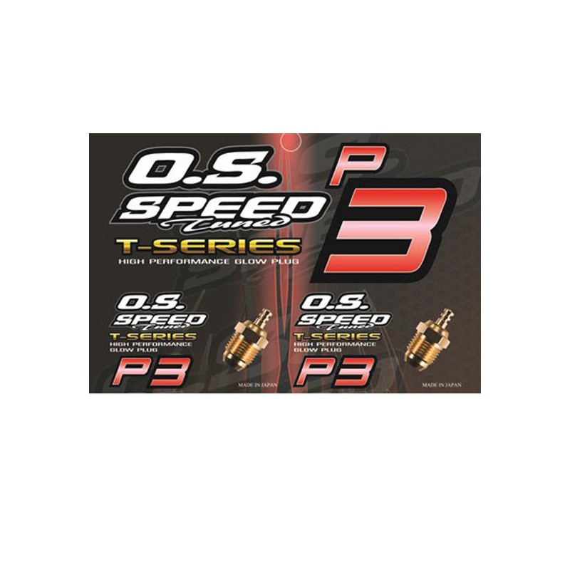 Moteur thermique radiocommandé BOUGIE 24K TURBO SPEED P3