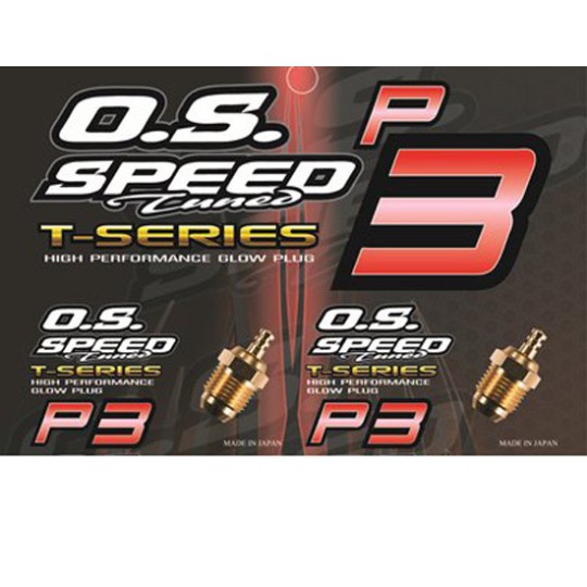 Moteur thermique radiocommandé BOUGIE 24K TURBO SPEED P3 Moteur thermique radiocommandé BOUGIE 24K TURBO SPEED P3