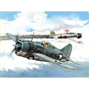 Brewster F2A-3 1/32 Plastikflugzeugmodell | Scientific-MHD