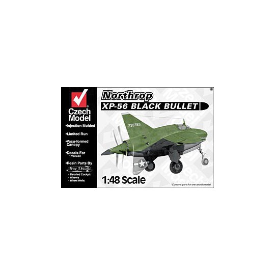 Maquette d'avion en plastique XP-56 BLACK BULLET 1/48 Maquette d'avion en plastique XP-56 BLACK BULLET 1/48