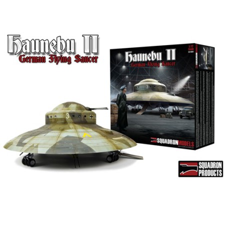 Maquette d'avion en plastique HANEBU II Saucer 1/72