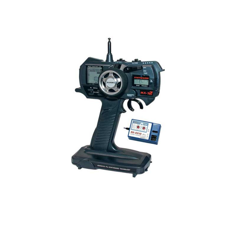 Ensemble pour radiocommande MX-3S 3 VOIES FM 41MHz SYNTHÉ-