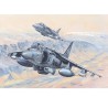Maquette d'avion en plastique AV-8B Harrier II 1/18