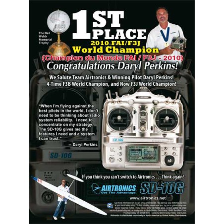 Set for SD 10G Sanwa 2.4 GHz 10 -way radio control | Scientific-MHD