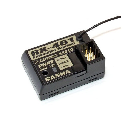 Zubehör für Radio RX-461 4-Wege-Empfänger 2.4 GHz Telemetrie Zubehör für Radio RX-461 4-Wege-Empfänger 2.4 GHz Telemetrie | Scientific-MHD