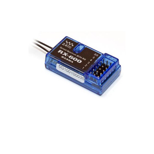 Accessoire pour radio RX-600 RECEPTEUR 6 VOIES 2,4GHZ Accessoire pour radio RX-600 RECEPTEUR 6 VOIES 2,4GHZ | Scientific-MHD