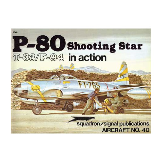Livre P-80 SHOOTING STAR IN ACTION