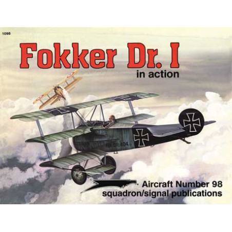 Livre FOKKER DR.1 IN ACTION