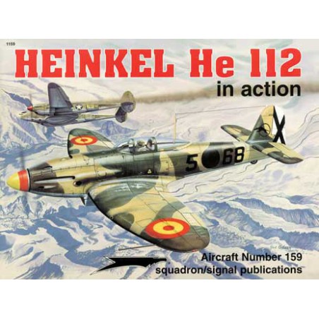Livre HEINKEL HE 112 IN ACTION