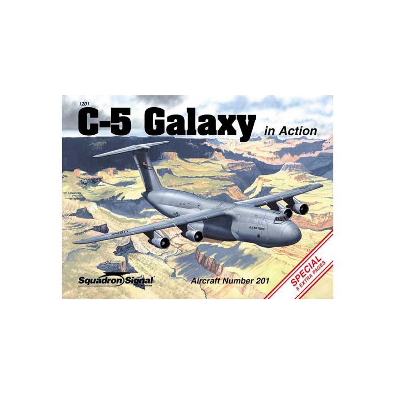 Livre C-5 GALAXY in action