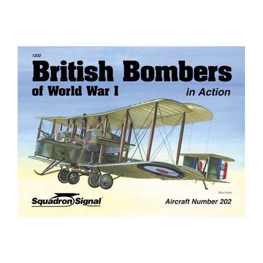 Livre BRITISH BOMBERS WWI IN ACTION