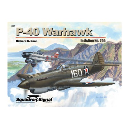 Livre P-40 WARHAWK in action