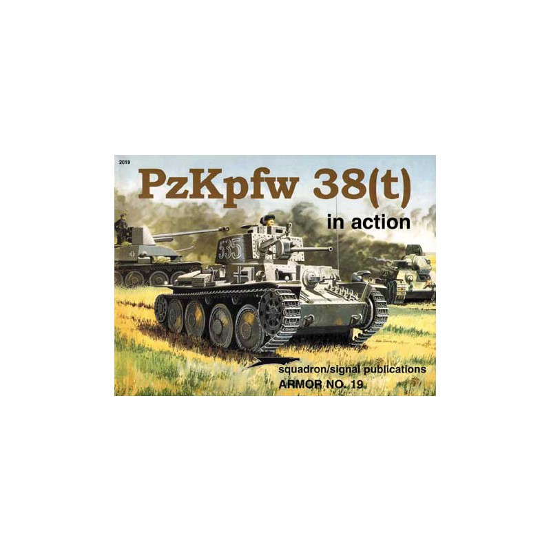 Livre PZKPFW 38 (T) IN ACTION