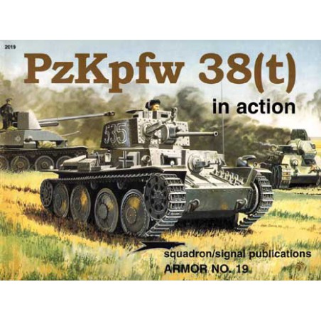 Livre PZKPFW 38 (T) IN ACTION